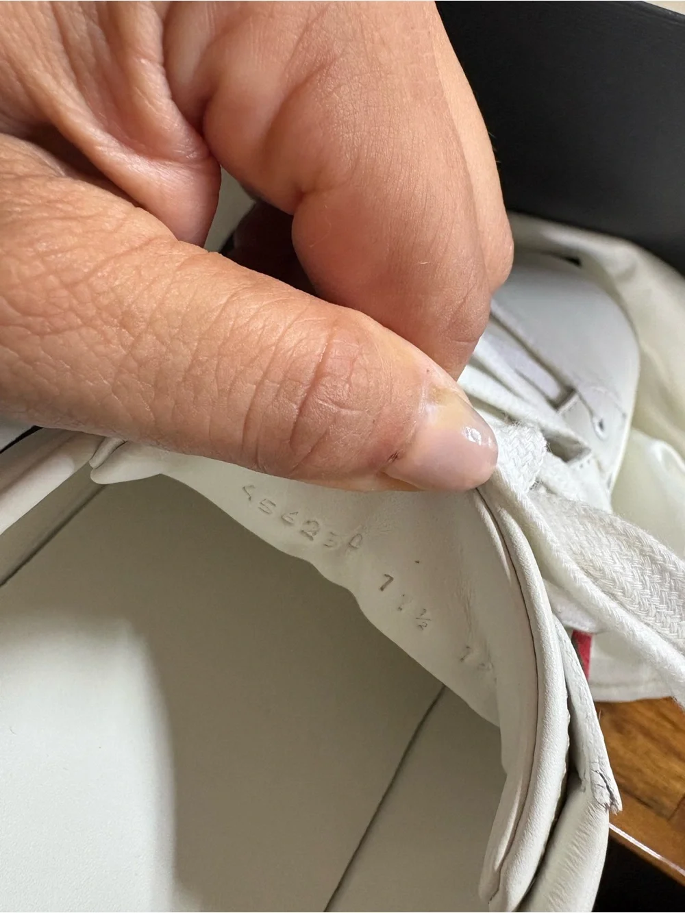 Gucci White Leather Sneakers with Red Snake Embroidery
